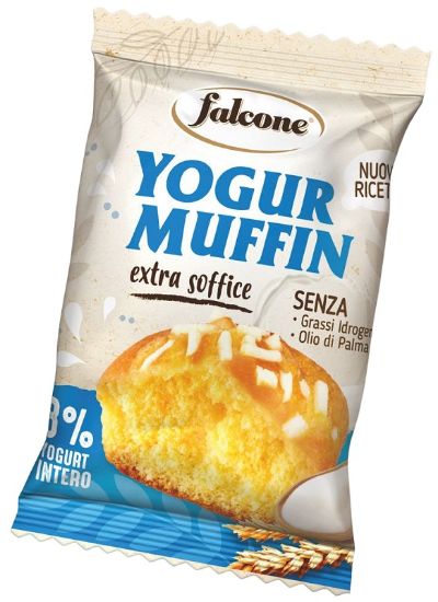 Picture of TORTINA FALCONE MUFFIN 50gr 18pz - YOGURT