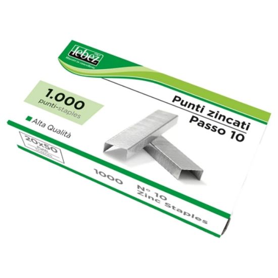 Immagine di PUNTI CUCITRICE passo10 - 20X1000pz 1550 - LEBEZ