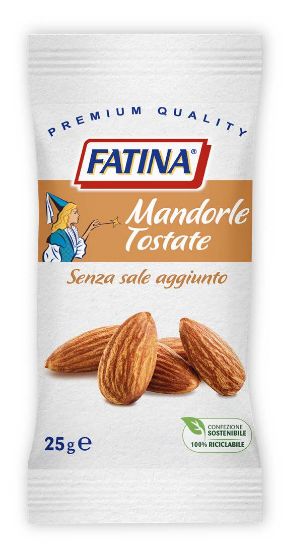 Picture of SNACK FATINA 26pz - 25gr MANDORLE SGUSCIATE SENZA SALE