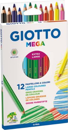 Picture of PASTELLI GIOTTO MEGA 9mm 12 colori 1pz