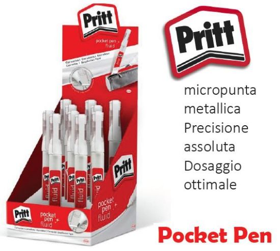 Picture of CORRETTORE PENNA 8ml 10pz - PRITT