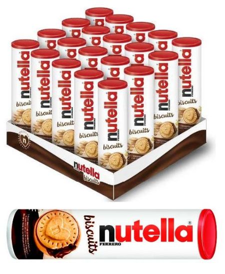 Immagine di FERRERO NUTELLA BISCUITS TUBO T12x 20pz