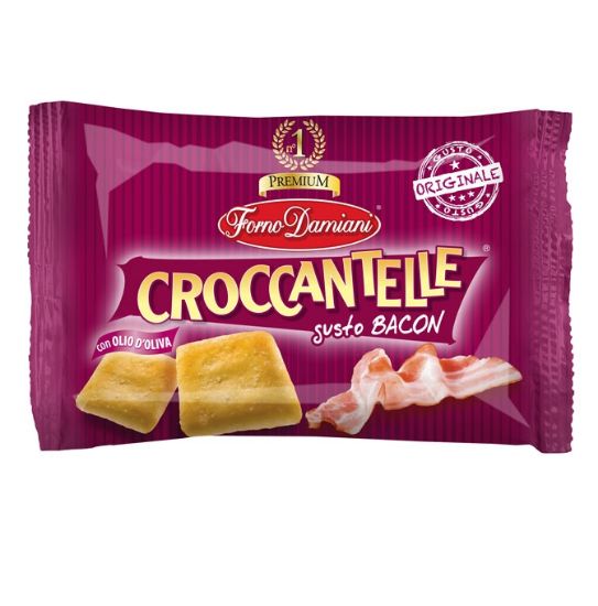 Immagine di SALATI FORNO DAMIANI CROCCANTELLE BACON 35g 50pz