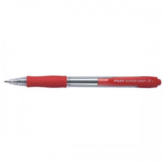 Picture of PENNA SFERA PILOT SUPER GRIP RED SCATTO 0,7mm 12pz - 40545R