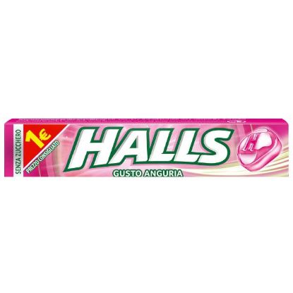 Immagine di HALLS ROSA ANGURIA SENZA ZUCCHERO 20pz