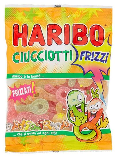 Immagine di HARIBO BUSTA CIUCCIOTTI FRIZZANTI 100g 10pz