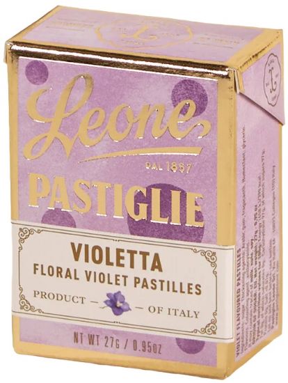 Immagine di LEONE PASTIGLIE 27g 18pz VIOLETTA