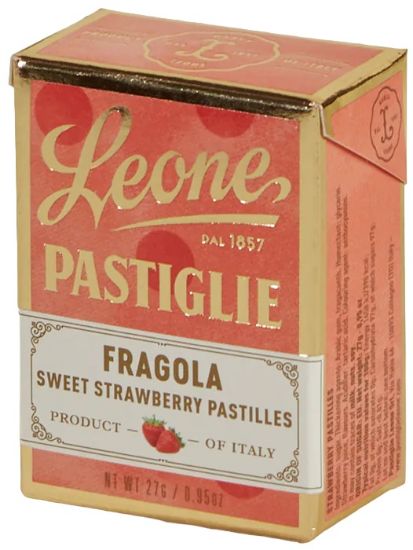 Picture of LEONE PASTIGLIE 30g 18pz FRAGOLA