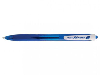 Immagine di PENNA SFERA PILOT REXGRIP BLU SCATTO 1,0mm 10pz - 40522B