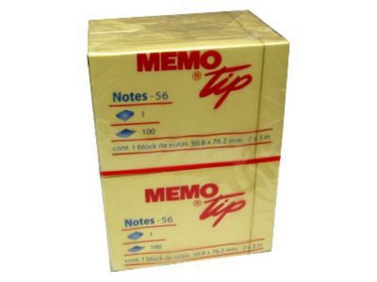 Picture of POST-IT 656 BLOCCO 76X51 12PZ GIALLO MEMO TIP ECONOMICO