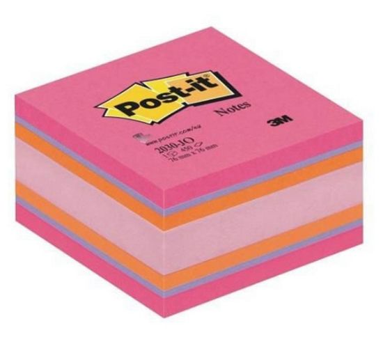 Immagine di POST-IT 3M CUBO 76X76 450FG 1x2pz COLOR