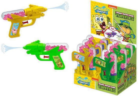 Picture of CARAMELLE TOYS WATERGUN BOB+NINJA 12pz 8gr - CASA DEL DOLCE