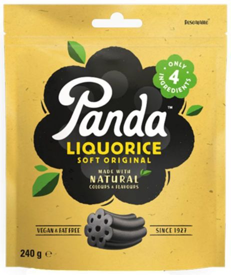 Immagine di CASA DEL DOLCE LIQUIRIZIA PANDA BUSTA 1pz 240gr