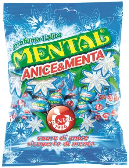 Picture of MENTAL CARAMELLE BUSTA 150gr ANICEMENTA