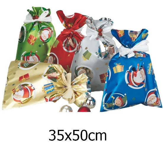 Picture of BUSTA REGALO CELLO DECOR ELVES 35x50cm 50pz