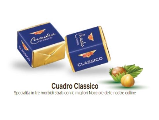 Picture of NOVI CREMINO QUADRO LATTE 1kg SACCO - C.A 96pz