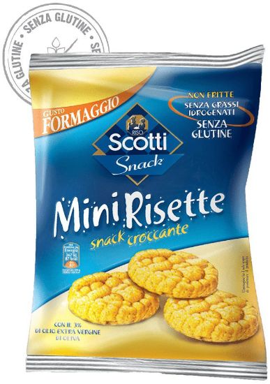 Picture of RISO SCOTTI MINIRISETTE FORMAGGIO 30pz 20gr - senza glutine