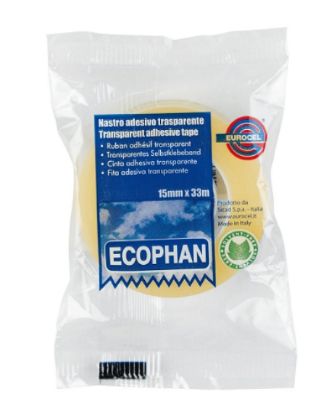 Immagine di SCOTCH TRASPARENTE 15mm X 33mt 10pz  ECOPHAN EUROCELL