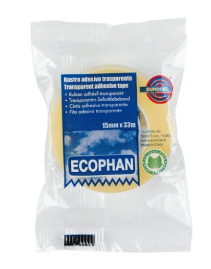 Picture of SCOTCH TRASPARENTE 15mm X 33mt 10pz  ECOPHAN EUROCELL