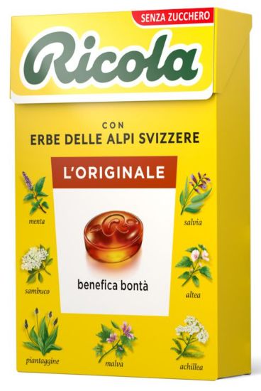 Immagine di RICOLA ASTUCCIO L'ORIGINALE SENZA ZUCCHERO 50g 20pz