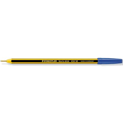 Immagine di PENNA SFERA STAEDTLER NORIS P. MEDIA BLU  20pz TAPPO - 4064B