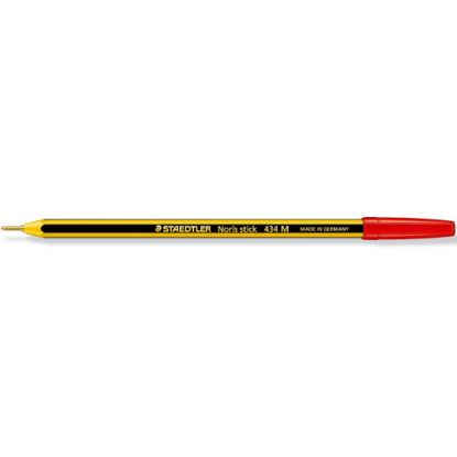 Immagine di PENNA SFERA STAEDTLER NORIS P. MEDIA RED  20pz TAPPO - 4064R