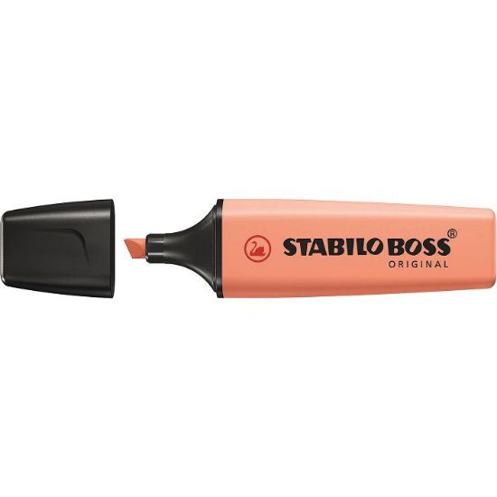 Picture of EVIDENZIATORE STABILO BOSS 10pz ROSA PESCA PASTEL