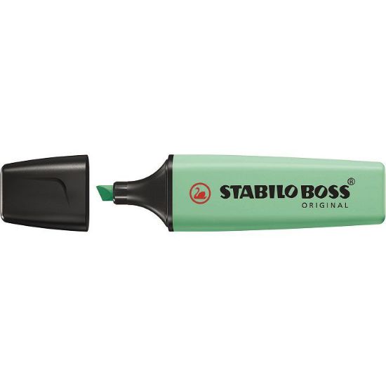 Picture of EVIDENZIATORE STABILO BOSS 10pz VERDE MENTA PASTEL