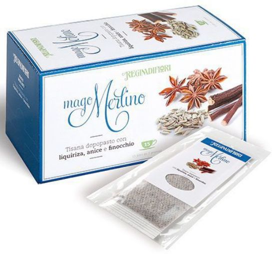 Immagine di REGINADIFIORI TISANE SCATOLA 15pz 3gr. MAGO MERLINO