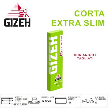 Picture of CARTINE GIZEH SUPER FINE CORTA EXTRA SLIM 50pz (Acc. 11,88)-PROV-A0369012