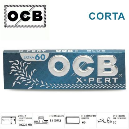 Picture of CARTINE OCB CORTA BLUE X-PERT  50pz (Acc. 10,8)-PROV-A00272011