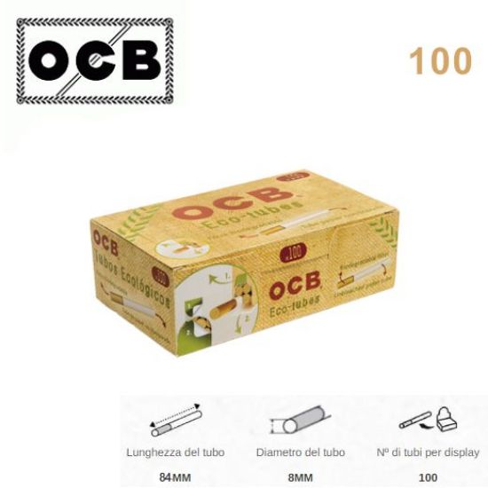 Picture of TUBETTI OCB KS 10x100pz BIODEGRADABILI (Acc. 3,6)-PROV-B00021005