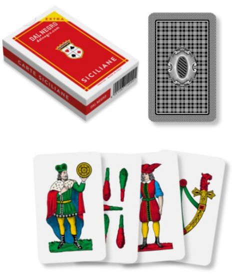 Picture of CARTE DA GIOCO SICILIANE N 20 DAL NEGRO 1pz - EXTRA