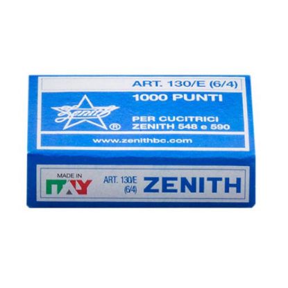 Immagine di PUNTI CUCITRICE passo6 130/E 10x1000pz - ZENITH universale