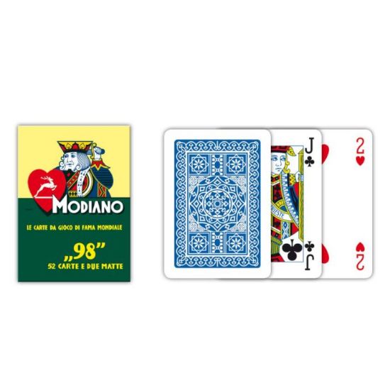 Picture of CARTE DA POKER 98 BLU MODIANO 1pz