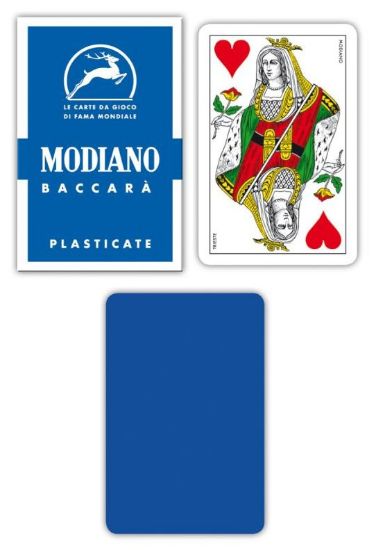 Picture of CARTE DA GIOCO BACCARA BLU F/N 1pz MODIANO