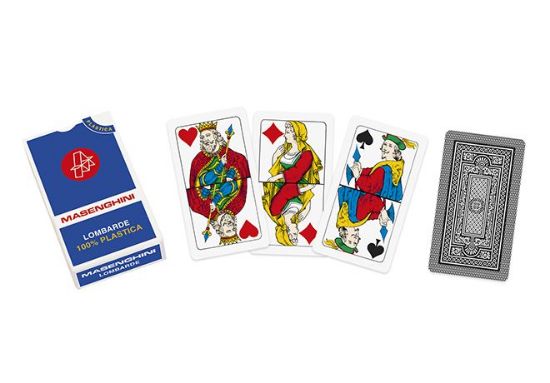 Picture of CARTE DA GIOCO LOMBARDE 21 MASENGHINI 1pz - PLASTICA