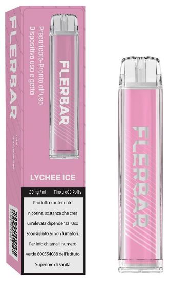 Picture of FLERBAR 1pz 20mg/ml LYCHEE ICE - PLN009370