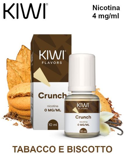 Picture of KIWI E-LIQUID CRUNCH 10ml 4mg/ml - PLN008077