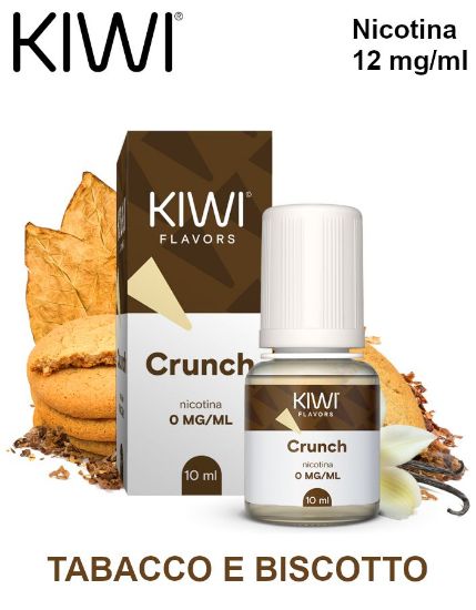 Picture of KIWI E-LIQUID CRUNCH 10ml 12mg/ml - PLN008079