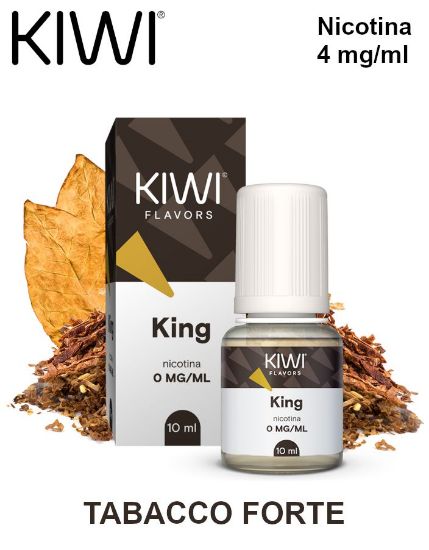 Immagine di KIWI E-LIQUID KING 10ml 4mg/ml - PLN008091