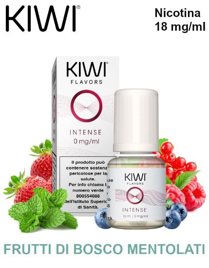 Picture of KIWI E-LIQUID INTENSE 10ml 0mg/ml - PL0011725