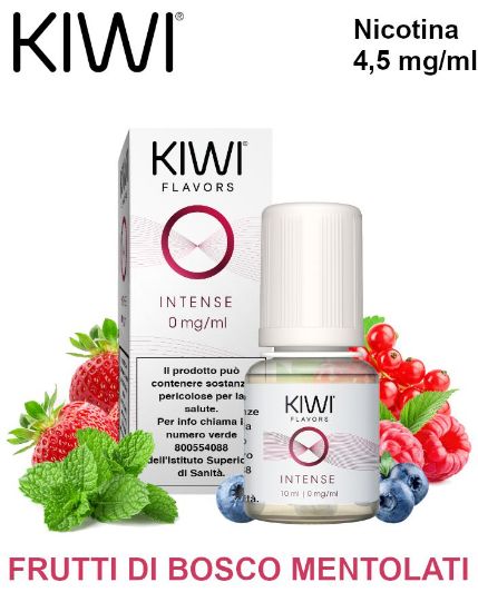 Picture of KIWI E-LIQUID INTENSE 10ml 4,5mg/ml - PLN008595