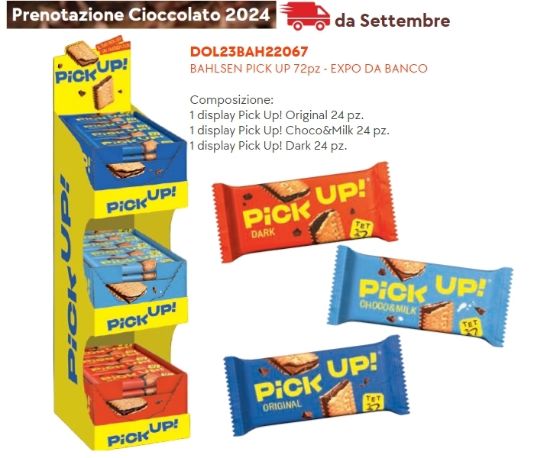 Immagine di BAHLSEN PICK UP 72pz - EXPO DA BANCO - PR2024