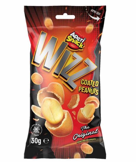 Immagine di SNACK ARACHIDI WIZZ 33pz 30gr APERISNACK