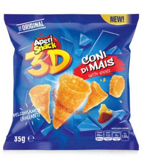 Picture of SNACK CONI MAIS 36pz 30gr APERISNACK