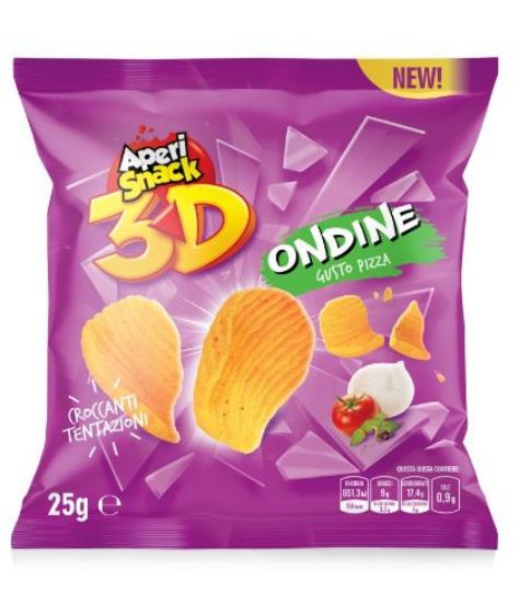 Immagine di SNACK ONDINE PIZZA 36pz 30gr APERISNACK