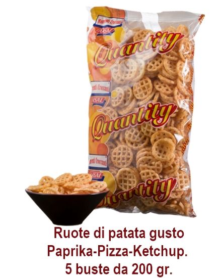 Immagine di PATATINE ROVELLE 200gr 5pz ARSAL - aperitivo