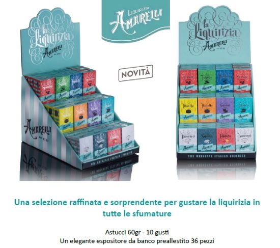 Picture of AMARELLI LIQUIRIZIA MISTE 36pz - EXPO ASSORTITI