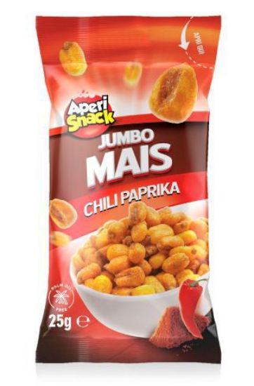 Immagine di SNACK MAIS JUMBO CHILI 33pz 25gr APERISNACK